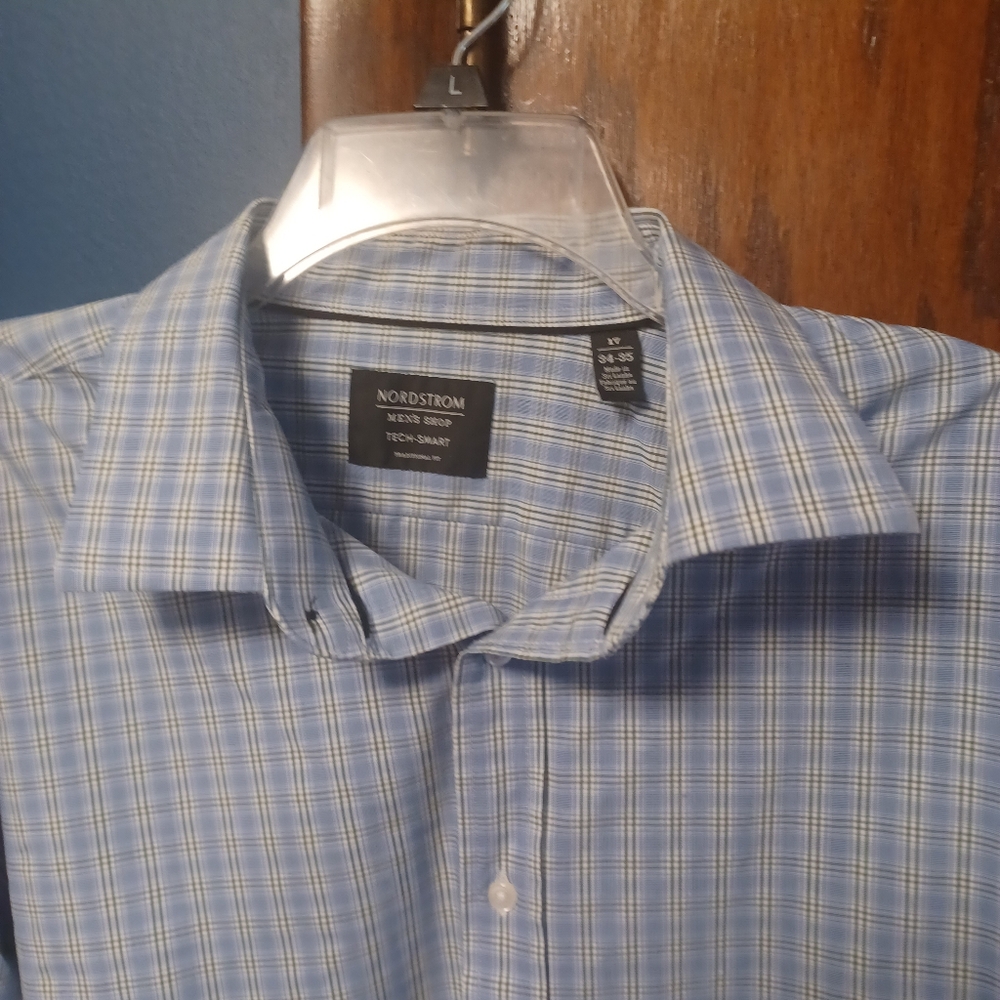 Nordstrom dress shirt sz 17  34/35